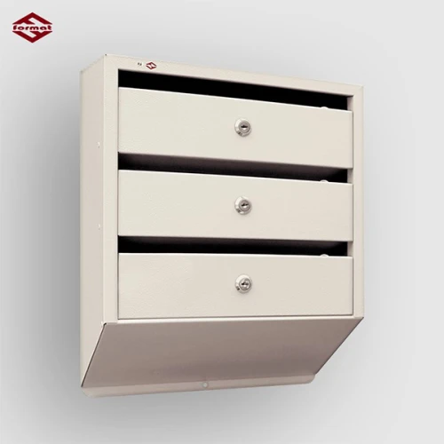 Почтовый ящик в подъезд Оптима Люкс 3-х секционный