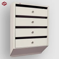 Почтовый ящик в подъезд Оптима Люкс 4-х секционный