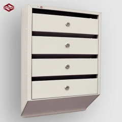 Почтовый ящик в подъезд Оптима Люкс 4-х секционный