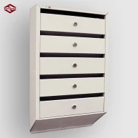 Почтовый ящик в подъезд Оптима Люкс 5-ти секционный