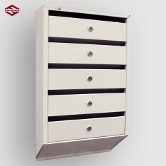 Почтовый ящик в подъезд Оптима Люкс 5-ти секционный