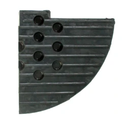 Съезд с бордюра СР-55 концевая часть, резина