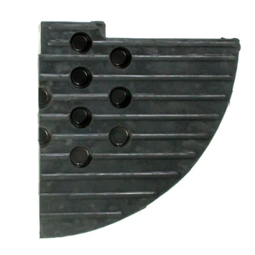 Съезд с бордюра СР-55 концевая часть, резина