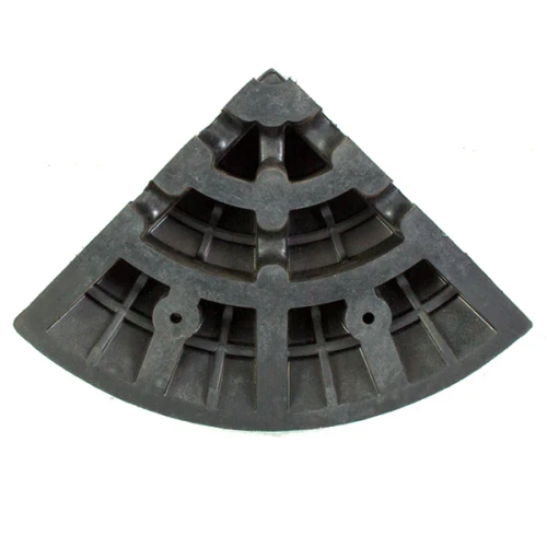 Съезд с бордюра СР-150-2 концевая часть, резина
