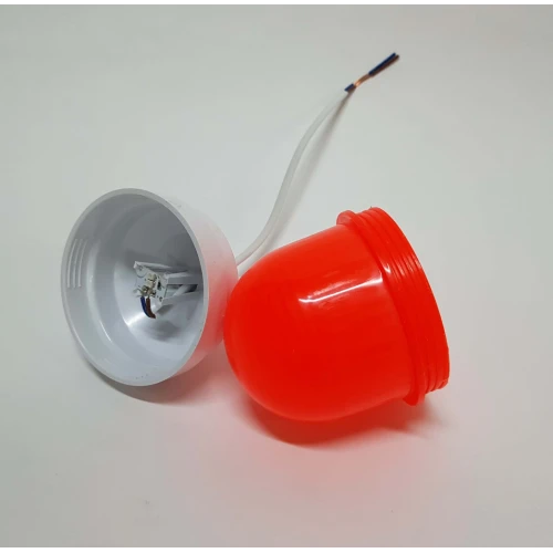 Фонарь сигнальный ФС-12 красный на плате