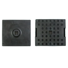 Подставка резиновая для вехи, солдатика, ограждения, знака 330х380х80 мм (10 кг)