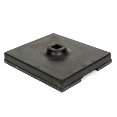 Подставка резиновая для вехи, солдатика, ограждения, знака 340х340х50 мм (7 кг)