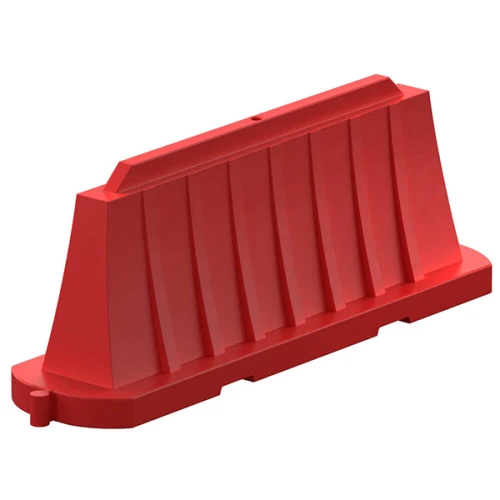 Разделительный дорожный блок водоналивной (вкладывающийся), красный 2м