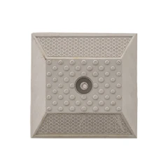 Катафот (светоотражатель) дорожный пластиковый КД-3.1 на ножке, с крепежом