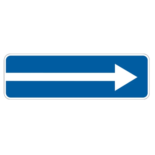 Прямоугольный знак 350x1050