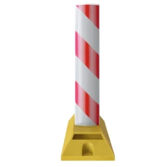 Делиниатор ДДР 610 + столбик сигнальный + светофильтр (красные полосы)