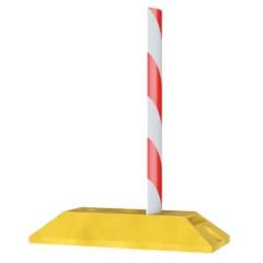 Делиниатор ДДР 610 + столбик сигнальный + светофильтр (красные полосы)