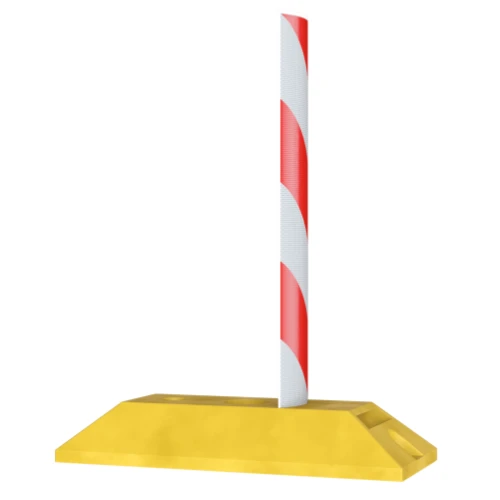 Делиниатор ДДР 610 + столбик сигнальный + светофильтр (красные полосы)