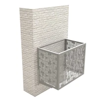 Корзина для кондиционеров Вектор К-100-00 оцинкованная сталь