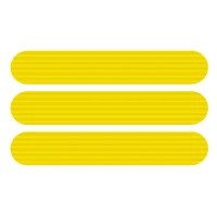 Противоскользящая полоса с закругленными концами 50х380 мм, самоклеящаяся, 10 шт.