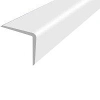 Угол-отбойник 50х50мм самоклеящийся, 1м, белый