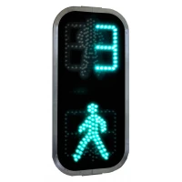 Светофор пешеходный П.1.1. с ТООВ двух сигналов и УЗСП