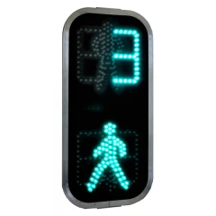 Светофор пешеходный П.1.1. с ТООВ двух сигналов и УЗСП