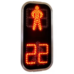 Светофор пешеходный П.1.1. с ТООВ зеленого сигнала и УЗСП