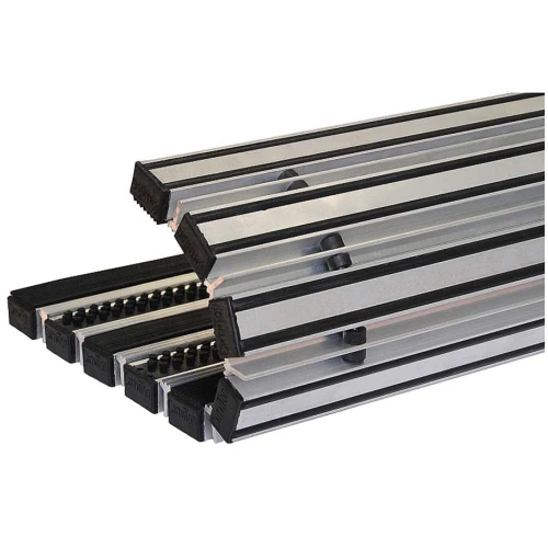 Придверная грязезащитная решетка Сити Резина + Страйп 1200 мм /800 мм