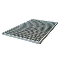 Прессованный решетчатый настил Р 33х11/20х2 Х\К Сталь ОЦ 490/990 мм  (А-обр.)