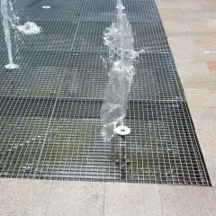 Прессованный решетчатый настил Р 33х11/30х2 Х\К Сталь ОЦ  800/1000 мм  (А-обр.)