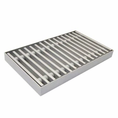 Конвекторная решётка Титан КВ серебро