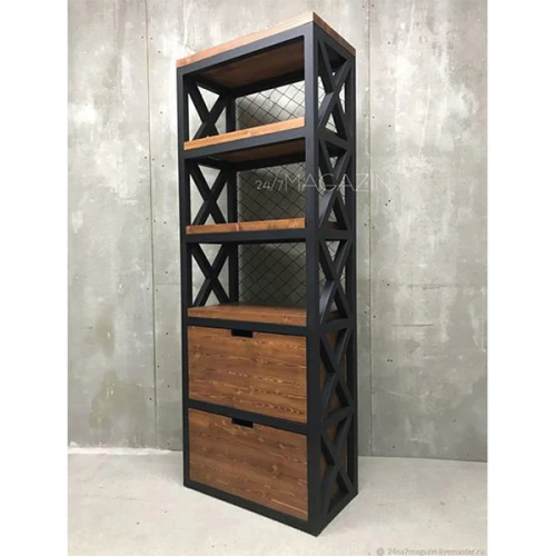 Этажерка Бостон 700x400x2100 мм