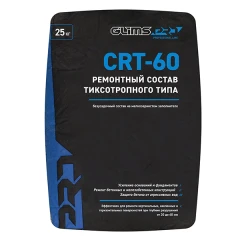 Ремонтная смесь GLIMS PRO CRT-60 безусадочная тиксотропного типа, 25 кг