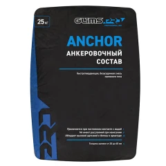 Анкеровочная смесь GLIMS PRO ANCHOR быстротвердеющая наливного типа, 25 кг