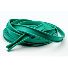 Поручень ПВХ для перил 40x4 мм, бирюзовый, 21 м