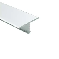 Отделочный алюминиевый Т-образный профиль, 20мм x 2.7м, серебро матовое