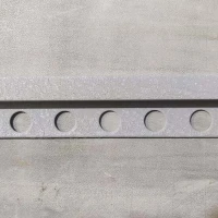 Отделочный алюминиевый L-образный профиль, 10 мм x 2.7 м, жемчужный муар