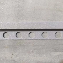 Отделочный алюминиевый L-образный профиль, 10 мм x 2.7 м, жемчужный муар