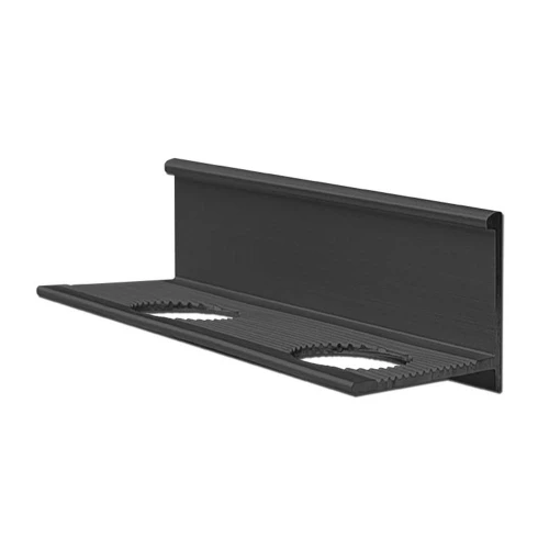 Алюминиевый профиль для L-образной окантовки LТ-10-ЧМ черный/окраска