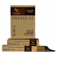 Сварочный рутиловый электрод AG E-46 Premium d=4,0мм x 350мм, 5 кг