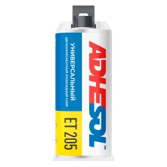 Универсальный двухкомпонентный эпоксидный клей Adhesol ET205 50мл