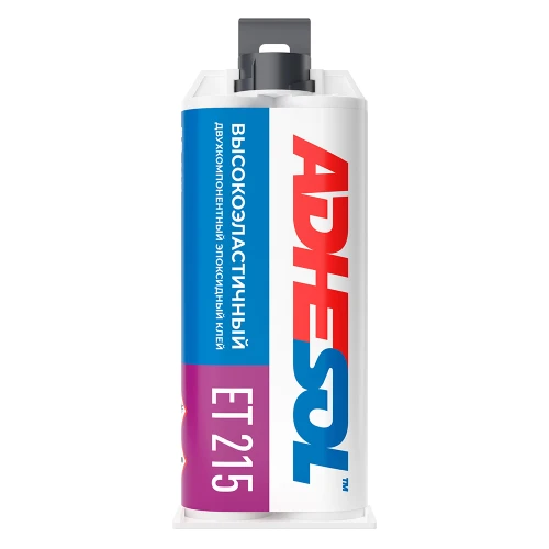 Высокоэластичный двухкомпонентный эпоксидный клей Adhesol ET215 50мл