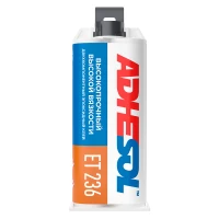 Высокопрочный, тиксотропный двухкомпонентный клей Adhesol ET236 50мл