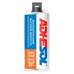 Высокопрочный, тиксотропный двухкомпонентный клей Adhesol ET236 50мл