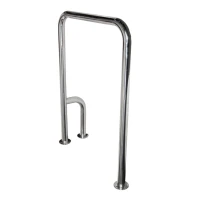 Поручень напольный П-образный универсальный 850х600х250 мм