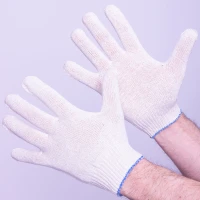 Перчатки х/б 4-х нитка лайт, белый
