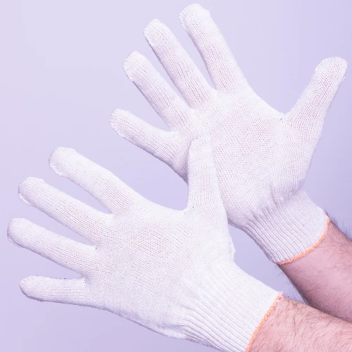 Перчатки х/б 7-ми нитка лайт, белый
