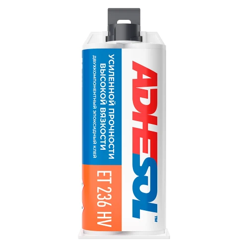 Двухкомпонентный эпоксидный клей усиленной прочности, высокой вязкости Adhesol ET236 HV