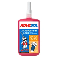 Анаэробный клей средней прочности для резьбовых соединений Adhesol 534Q 250мл