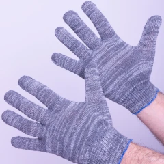 Перчатки х/б 4-х нитка лайт, графит