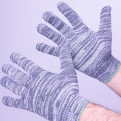 Перчатки х/б 5-ти нитка лайт, графит