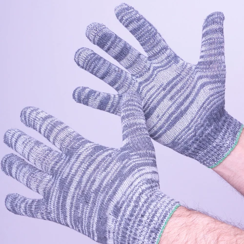 Перчатки х/б 5-ти нитка лайт, графит