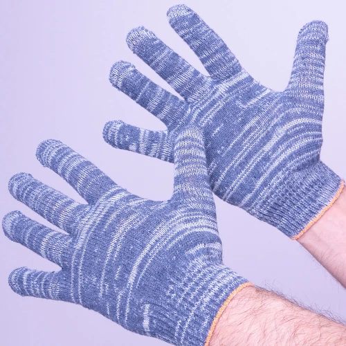 Перчатки х/б 5-ти нитка профи, графит