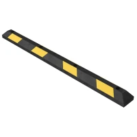 Колесоотбойник резиновый цельный КР-1,83 1830x150x100 мм